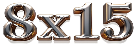 8x15 logo